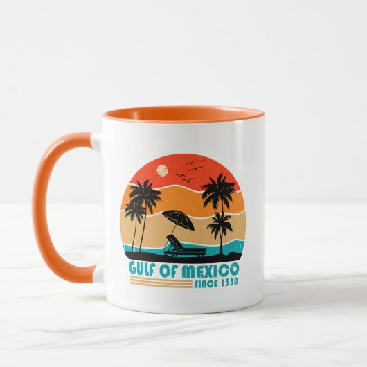 メキシコ湾ステイ塩辛ヴィンテージ マグカップ (左)
