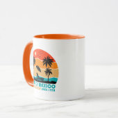 メキシコ湾ステイ塩辛ヴィンテージ マグカップ (正面左)