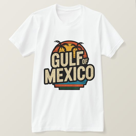「メキシコ湾スピリット」🔥 Tシャツ (デザイン正面)