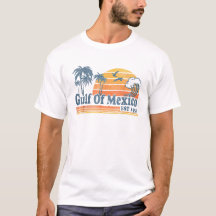 メキシコ湾フォーエバーTシャツ レトロビーチの雰囲気