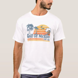 メキシコ湾フォーエバーTシャツ レトロビーチの雰囲気 Tシャツ