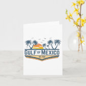 メキシコ湾ワイシャツ米国湾2025年国旗Mex カード (黄色い花)