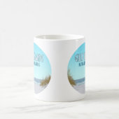 メキシコ湾岸ミシシッピ州フロリダ コーヒーマグカップ (中央)