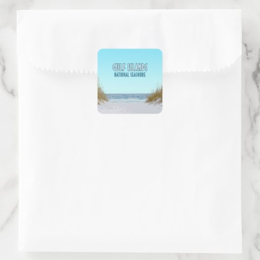 メキシコ湾岸ミシシッピ州フロリダ スクエアシール (バッグ)