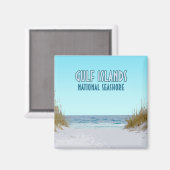 メキシコ湾岸ミシシッピ州フロリダ マグネット (正面/裏面)