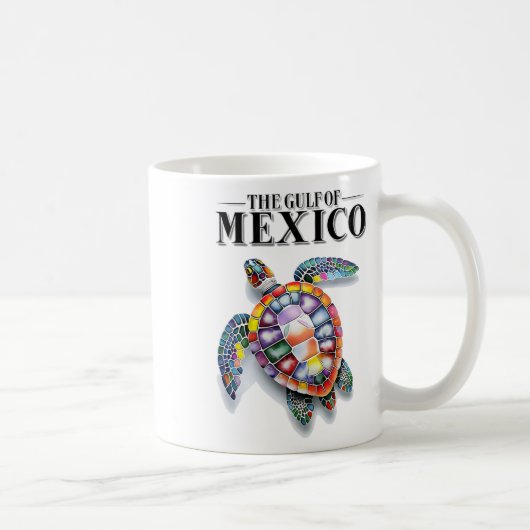メキシコ湾忘れは海の日救を決して コーヒーマグカップ (右)