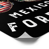 メキシコ湾永遠に米国トランプ湾大統領 ポスター (角)