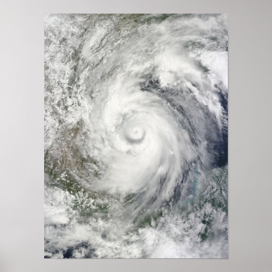 メキシコ湾西部のハリケーン・アレックス ポスター (正面)