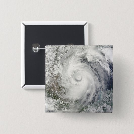 メキシコ湾西部のハリケーン・アレックス 缶バッジ (正面&裏面)