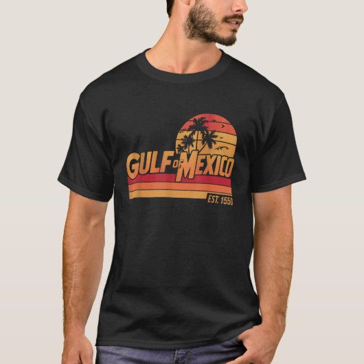 メキシコ湾1550年以来の米国おもしろい湾永遠 Tシャツ (正面)