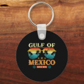 メキシコ湾1569年歴史地図 キーホルダー (正面)