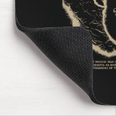 メキシコ湾1672の地図 マウスパッド (コーナー)