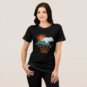 メキシコ湾1952、メキシコ湾沿岸Vネック、メキシコ湾 トライブレンドＴシャツ (正面全面)