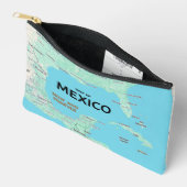 メキシコ湾 アクセサリーポーチ (見開き)