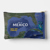 メキシコ湾 アクセサリーポーチ (裏面)