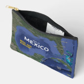 メキシコ湾 アクセサリーポーチ (見開き)