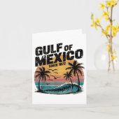 メキシコ湾、アメリカ湾Est 2025 カード (黄色い花)