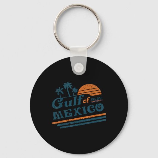 メキシコ湾 キーホルダー (正面)