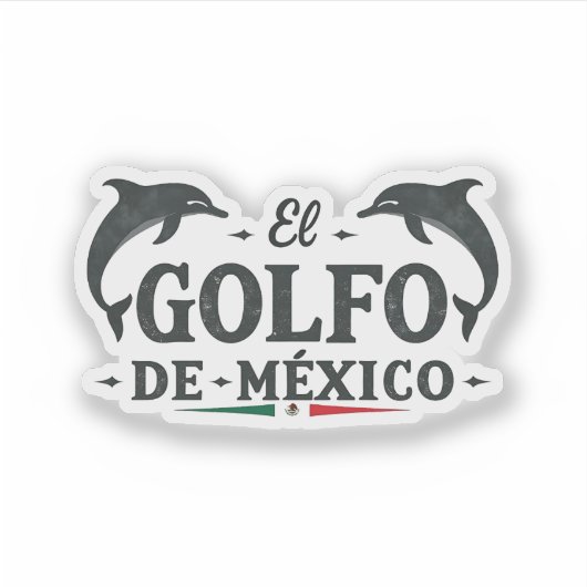 メキシコ湾 シール (正面)