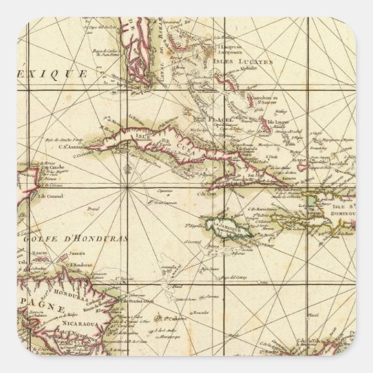 メキシコ湾 スクエアシール (正面)