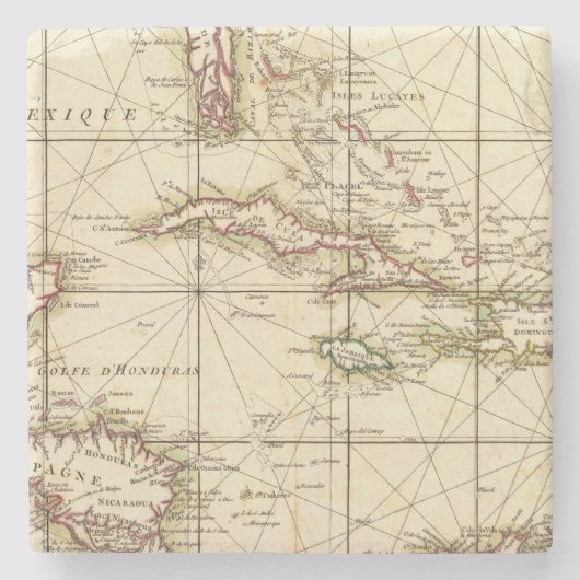 メキシコ湾 ストーンコースター (正面)