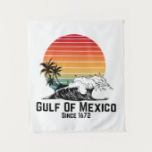 メキシコ湾 タペストリー (正面)