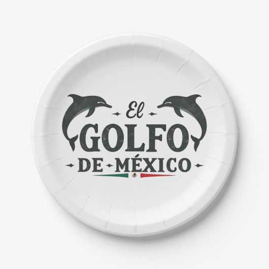 メキシコ湾 ペーパープレート (正面)