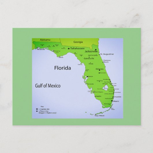 メキシコ湾 ポストカード (正面)