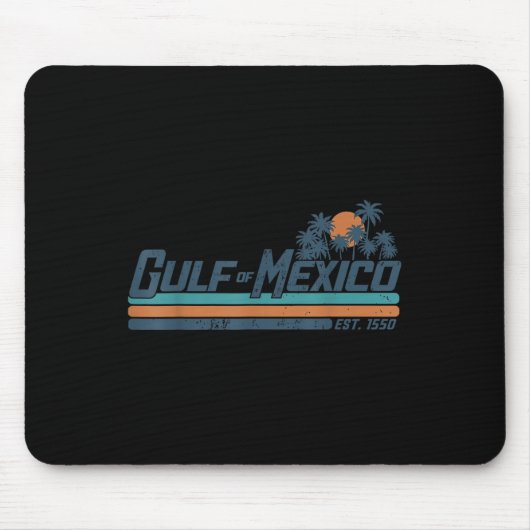 メキシコ湾 マウスパッド (正面)