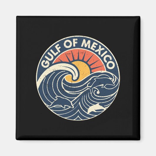 メキシコ湾 マグネット (正面)