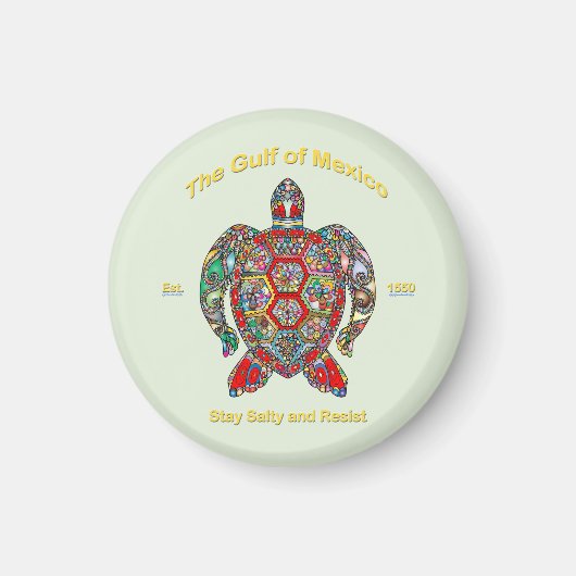 メキシコ湾 マグネット (正面)