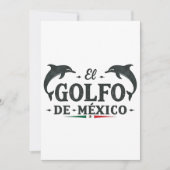 メキシコ湾 案内状 (正面)