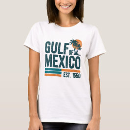 メキシコ湾 1550年代 レトロ ビンテージ ビーチ Tシャツ