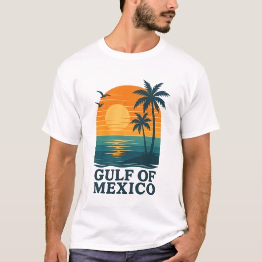 メキシコ湾 Tシャツ (正面)