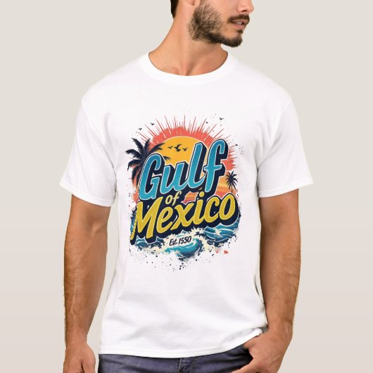 メキシコ湾 Tシャツ (正面)