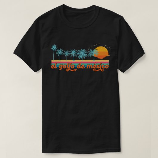  メキシコ湾 Tシャツ (デザイン正面)
