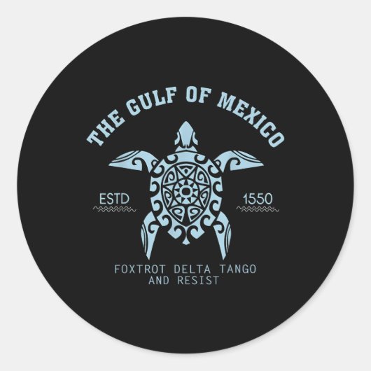 メキシコ湾Est 1550フォクストロット・デルタス・タンゴスと ラウンドシール (正面)