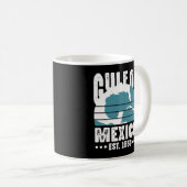 メキシコ湾Est 1550 コーヒーマグカップ (正面右)