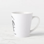 メキシコ湾ESTD 1550ステイ塩辛と抵抗 カフェラテマグ (右)