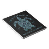 メキシコ湾ESTD 1550ステイ塩辛と抵抗 ノートパッド (アングル)