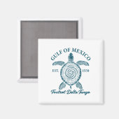 メキシコ湾FoxtrotsデルタTangosメキシコ湾 マグネット (正面/裏面)