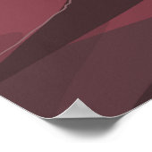 メキシコ火山の旅行ポスター ポスター (角)