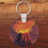 メキシコ火山 キーホルダー (正面)