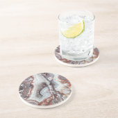 メキシコ熱狂するンレースアゲイト砂岩コースター コースター (側面)