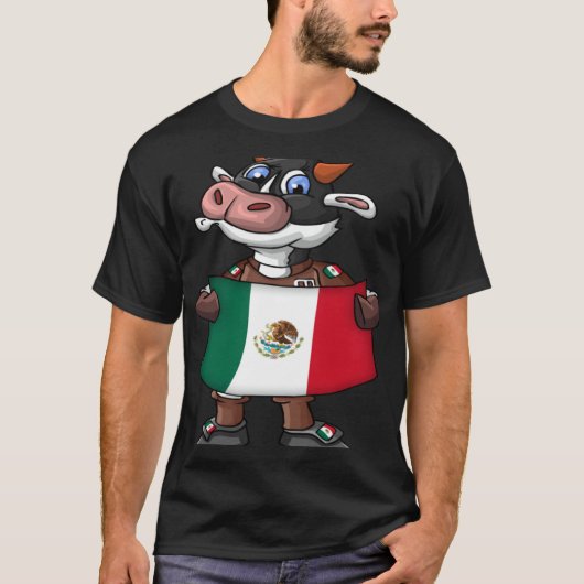 メキシコ牛のファン Tシャツ (正面)