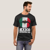 メキシコ独立記念日2022唇プライドメキシコFl Tシャツ (正面フル)