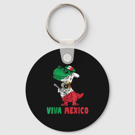 メキシコ独立記念日 キッズ おもしろダンス メキシコ キーホルダー (正面)