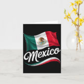 メキシコ独立記念日 メキシコ国旗 ヒスパニック系文化 カード (黄色い花)
