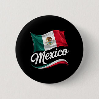 メキシコ独立記念日 メキシコ国旗 ヒスパニック系 缶バッジ