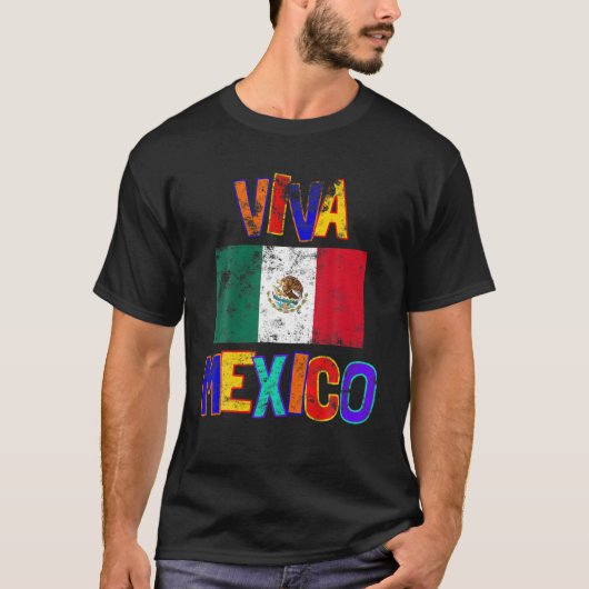 メキシコ独立記念日Tシャツ独立記念日M Tシャツ (正面)